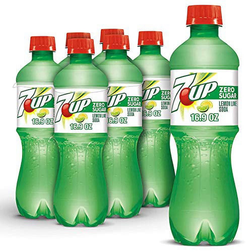 7UP Zero Soda, 16.9-Oz. Bottles (24 Bottles)