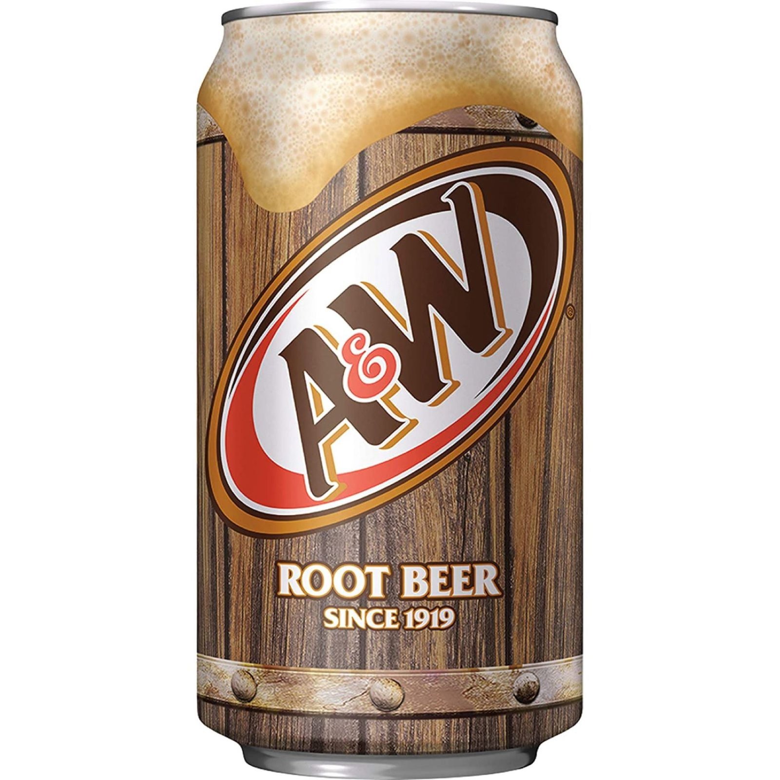 A&W Root Beer Soda Pop 12oz Cans, Quantity of 48