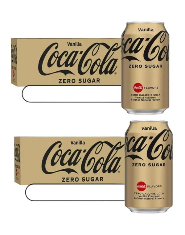 Zero Vanilla Calorie , 144 Fl. Oz (Pack of 2) By Jsmark