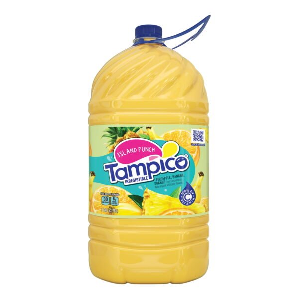 Tampico Island Fruit Punch, Pineapple Banana Orange Juice Drink 1 Gallon