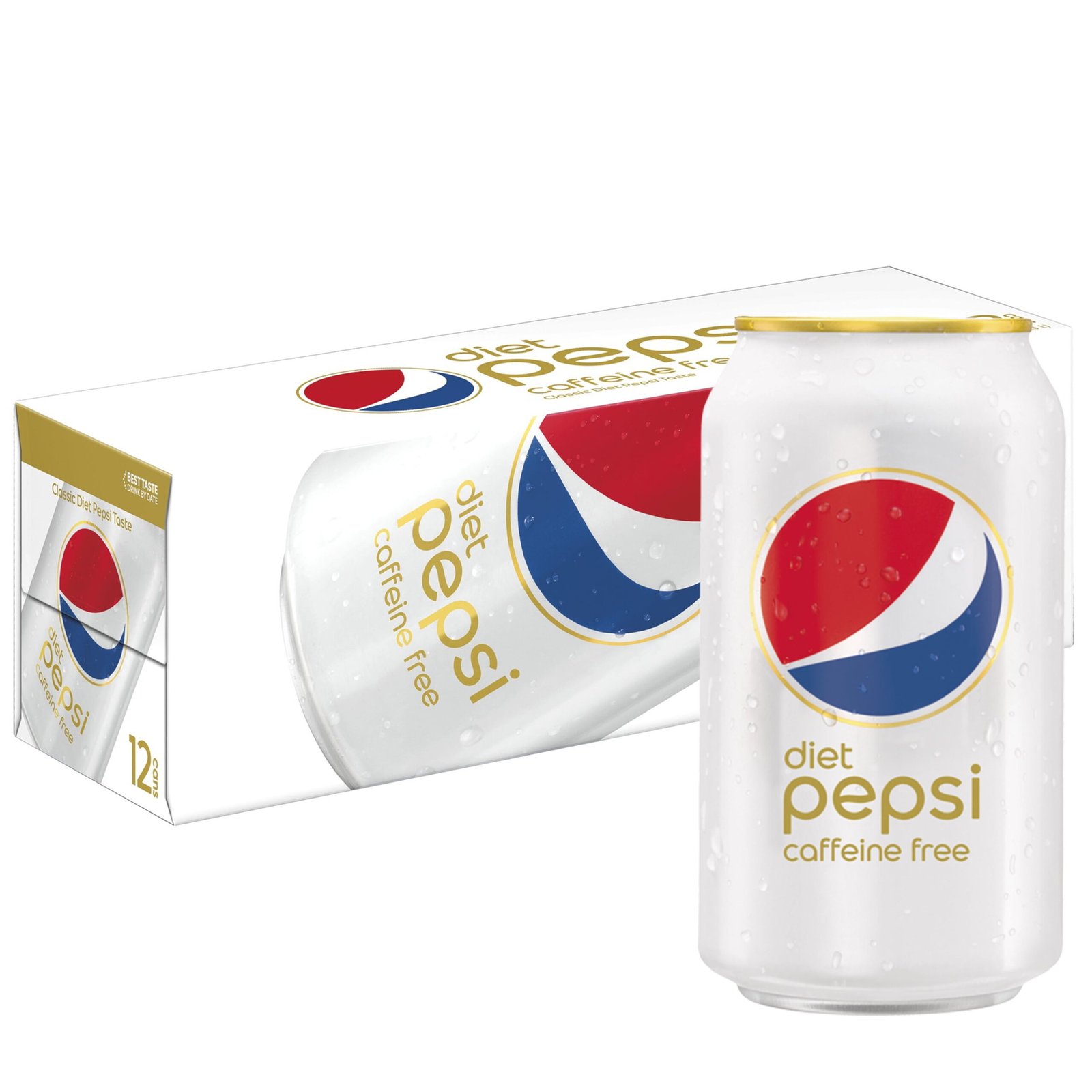 Diet Pepsi Caffeine Free Soda 12oz Cans (Pack of 36)