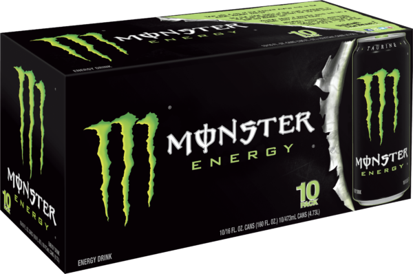 Monster Original Energy Drink, 16 Fl. Oz., 10 Count